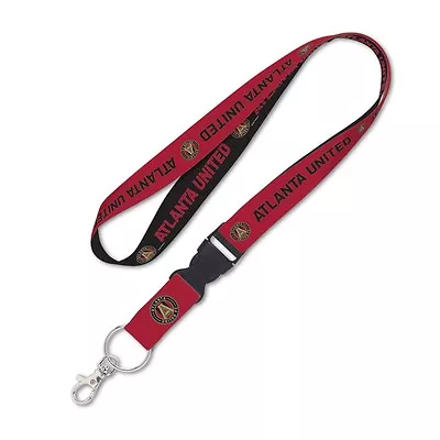 Atlanta United Fc Lanyard Detachable Buckle Brand New Wincraft 👀 • $10