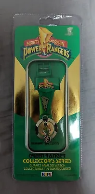 Mighty Morphin Power Rangers Green Ranger Collector's Watch W/ Tin 1994 NIP • $54.99