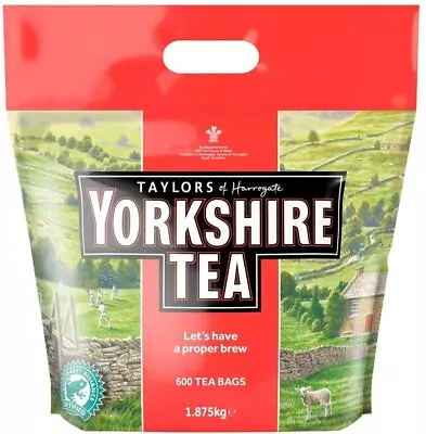 Taylors Of Harrogate Yorkshire Tea Bags 1040 600 OR 160 Tea Bags  • £11.99