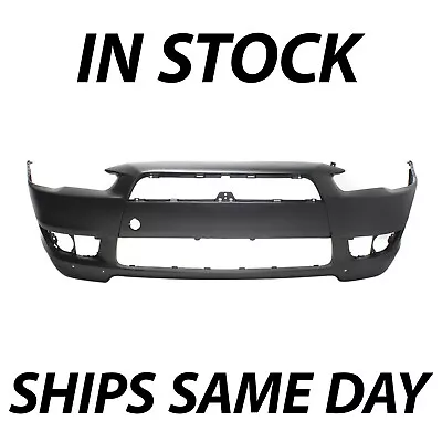 NEW Primered Front Bumper Cover Fascia For 2008-2015 Mitsubishi Lancer GTS & SE • $196.79