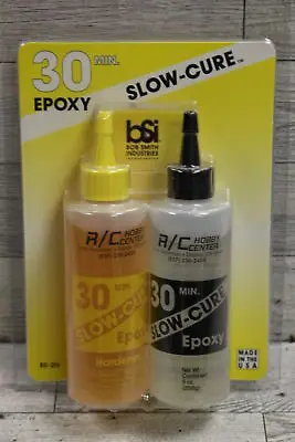 BSI Slow-Cure 30 Minute Epoxy - 4.5 Oz - New • $10