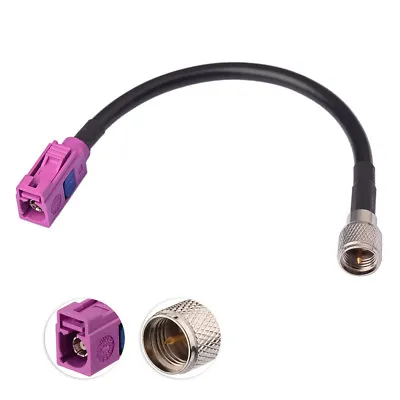 Fakra To Mini-UHF Male Radio Antenna Adapter Cable For XMD1000 Satellite Radio • $6.11