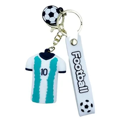 Lifestyle Silicone Football National Team Jersey Pendant Novelty Stainless Steel • $37.39