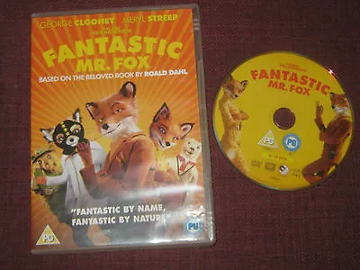 Wes Anderson Fantastic Mr Fox DVD Region 2 PAL • £1.50