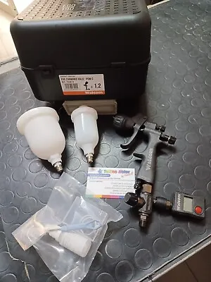 Mini Spray Gun Ego Carbonio 190 Halo ø 1.2  - Walcom - • $400