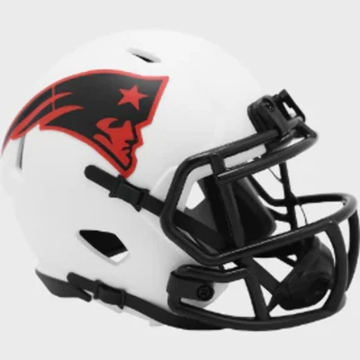 $32.99 • Buy New England Patriots Mini Speed Football Helmet LUNAR - NFL.