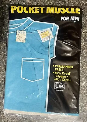 Vintage 80s Pocket Muscle Shirt XL Kmart NOS • $22.13