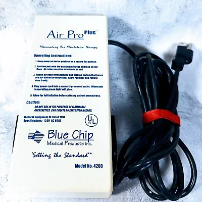 Blue Chip Air Pro Plus 4200 Wound Care Management System Medical Equip Used • $31.80