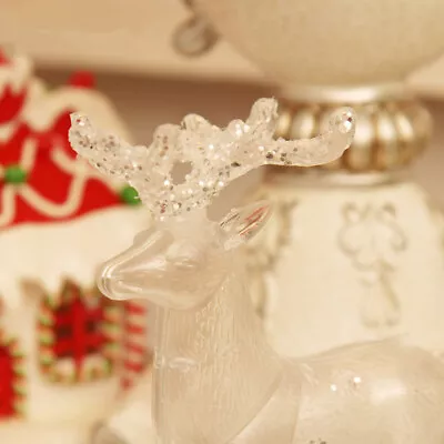 Christmas Reindeer Statue For Tabletop - (14x12cm) • $9.15