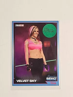 2011 TRISTAR TNA Signature Impact Wrestling Velvet Sky #8 • $2.85
