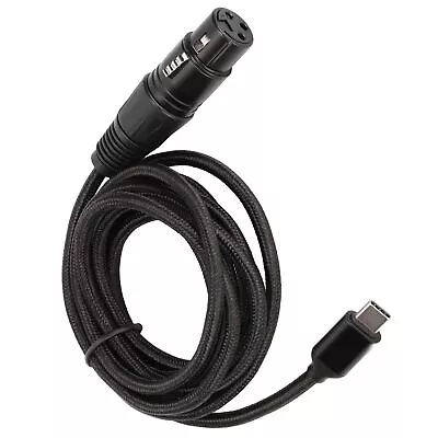 USB C To XLR Female Cable HIFI Plug And Play USB C Microphone Cable For BEA • $12.43