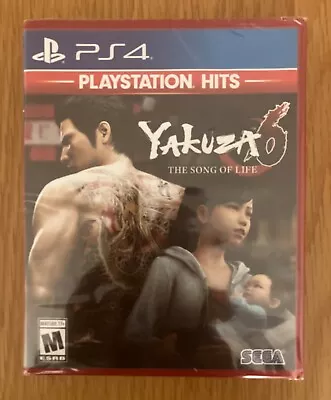 BRAND NEW SEALED Yakuza 6 The Song Of Life Region Free Game Sony PS4 Sega PS5 • $35.89