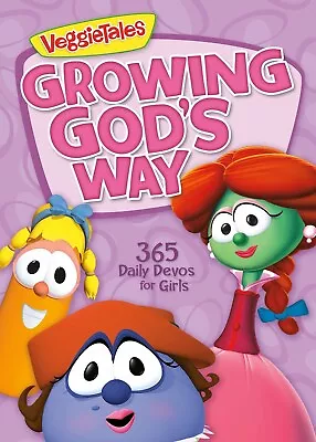 Growing God's Way: 365 Daily Devos For Girls (VeggieTales) • $15.71