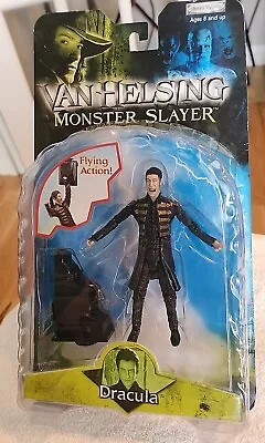 NEW NIB Van Helsing Action Figure Dracula 6  With Flying Action 2004 -JAKKS NOS • $16