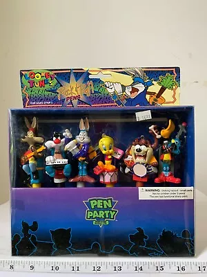 $139 • Buy Vintage Looney Tunes Rock N Roll Pens Pen Party Set.  