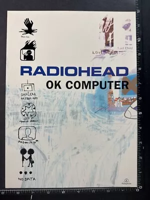 RADIOHEAD - OK COMPUTER 8X12' Original Magazine Advert M111 • £5.49