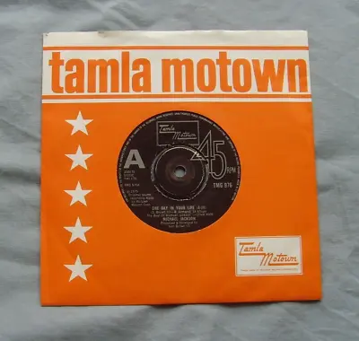 Michael Jackson - One Day In Your Life - 1981 TAMLA MOTOWN (VG+) • $3.79