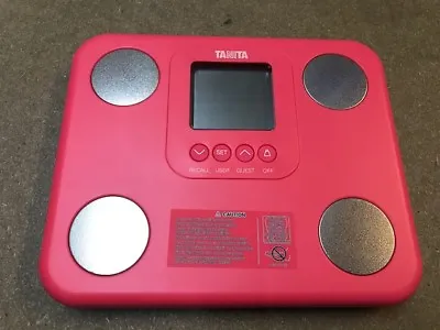 Tanita BC-730 Innerscan Body Composition Monitor Fat Mass Weighing Scales Pink • £39.95