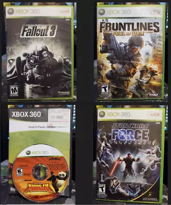 $24.89 • Buy Frontlines: Fuel Of War + Fallout 3 + Star Wars + Kung Fu Panda - 4 Game Bundle!