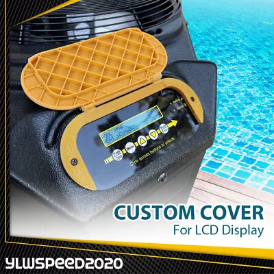 Pool Heater Control LCD Display Cover Yellow For AquaCal SunBlazer Pool Heater • $12.43