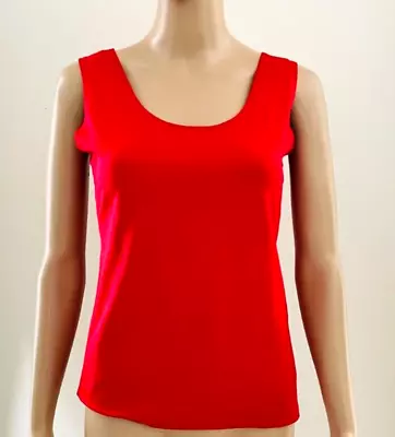A'nue Ligne Women Beautiful Red Tank Top Size Large • $14.99