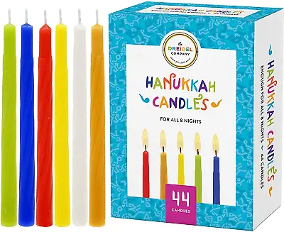 Hanukkah Candles Menorah Candles Chanukah Candles 44 For All 8 Nights Of Chan... • $9.36