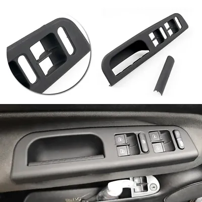 2x Door Switch Panel Bezel+Handle Trim For VW Passat Golf MK4 Jetta Bora 4-Door • $11.55