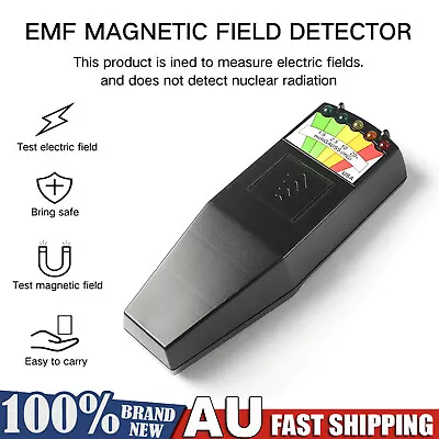 K2 EMF Magnetic Field Monitor 5 LED Gauss Meter Electromagnetic Field Detector • $23.99