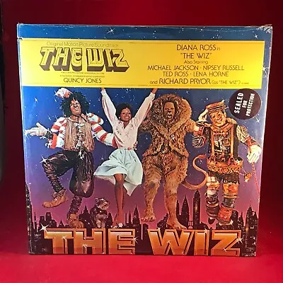 MICHAEL JACKSON VARIOUS The Wiz 1978 USA Double Vinyl LP NEW + SEALED SOUNDTRACK • £69.70