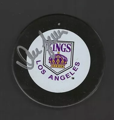 Dave Lewis Signed Los Angeles Kings Puck LA • $29.99