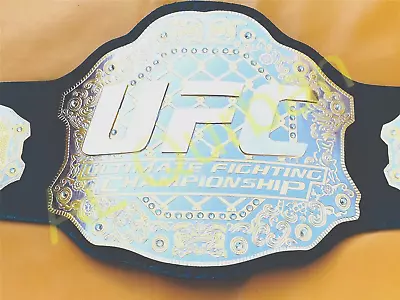 UFC Boxing Ultimate Fighting Championship Belt Replica Dual Plate Adult Size 2mm • $123