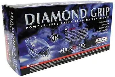 Micro Flex MF-300-XL Diamond Grip Powder-free Latex Gloves - X Large (mf300xl) • $25.79