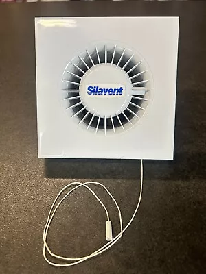 Silavent SDF100TB Bathroom/Kitchen Extractor Fan With Pull Cord. For 4  / 100mm • £18.50