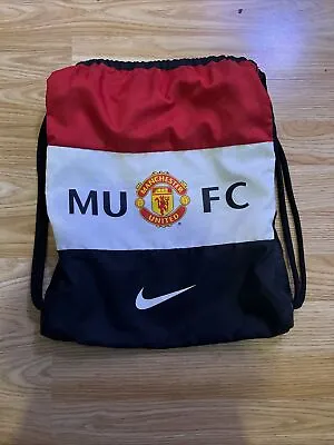 £12 • Buy Nike Man UPE BAG SCHOOL GYM BAG FOOTBALL - DRAWSTRING BAG - BLACK. No Holes
