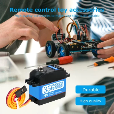 $17.01 • Buy 270 Degree Waterproof 35kg Digital Servo Kits For 1/10 1/8 RC Car Plane (B) AU