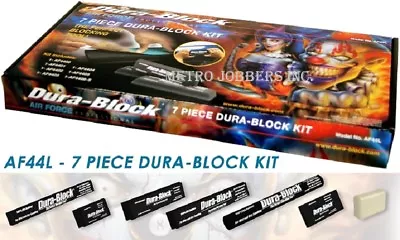 $74.95 • Buy DURA-BLOCK KIT 7 PIECE SANDING BLOCK SET AF44L With Soap PSA 