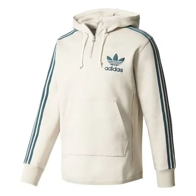 Adidas Originals Men's Slim Fit Pullover Hoodie - Beige • $60