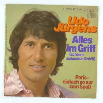 7   Single Vinyl - Udo Jürgens - Alles IN Handle - S5806 - K8 • $13.95