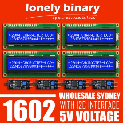 $12.99 • Buy 1602 16X2 LCD Display Screen IIC I2C SPI Interface Arduino Raspberry PI ESP32