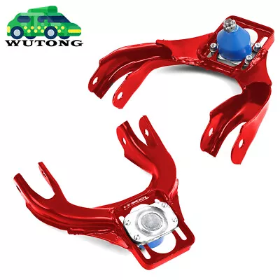 Red Front Upper Camber Control Arms Set Fit For Integra 94-01 / Civic 92-95 • $55.99