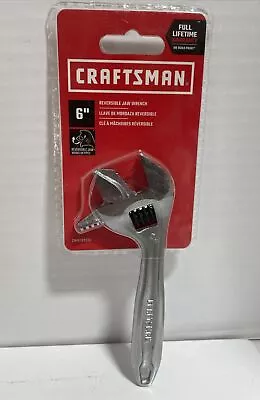 Craftsman CMMT82336 6  Reversible Jaw Adjustable / Pipe Wrench 15/16” Opening • $14.79