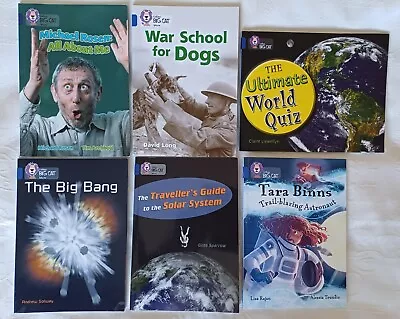 Collins Big Cat School Reading Books Bundle X 6 Sapphire Band 16 Upper KS2 • £11.99