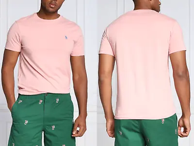 £87.54 • Buy Polo Ralph Lauren Logo Cotton Soft Shirt Custom Slim Fit T-Shirt Fringe Top L