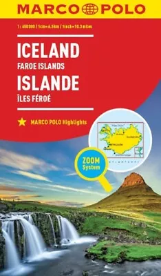 Iceland Marco Polo Map 9783575016225 Marco Polo - Free Tracked Delivery • £9.53