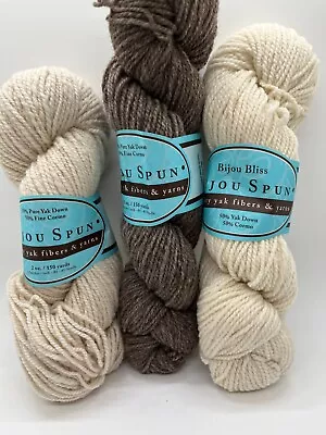 Bijou Basin Bijou Spun 50/50 Yak And Cormo Yarn - 30% Off! • $17.50