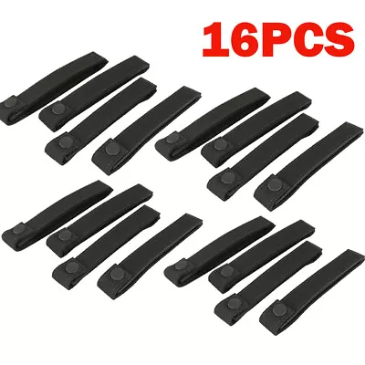 16Pcs 6  MOD MOLLE PALS Modular Web Gear Replacement Tie Straps Black • $26.98