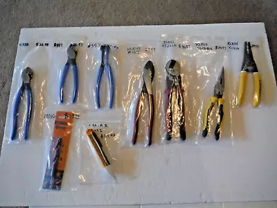 Channellock/Klein/Stinger/Fluke (9) Piece Lot • $134