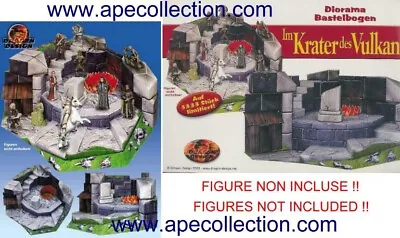 Kinder Rare Diorama German Im Krater Des Vulkans Set Lord Rings • $46.13