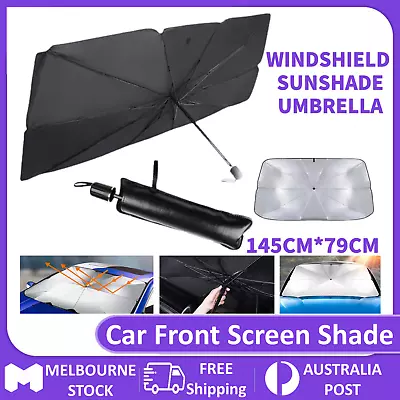 Sun Shade Umbrella Cover Visor Foldable Car Windshield Sunshade Front Window • $16.75