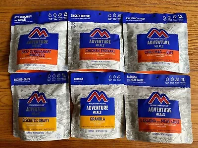 Mountain House Freeze Dried Food Pouches Camp Trail MRE Emergency • $9.89